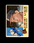 Johnny Logan Hand Signed 1960 Topps Milwaukee Braves Autograph