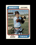 Phil Roof Signed 1974 Topps Minnesota Twins Autograph
