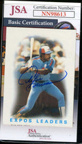 Andre Dawson JSA Coa Autograph 1986 Topps Hand Signed