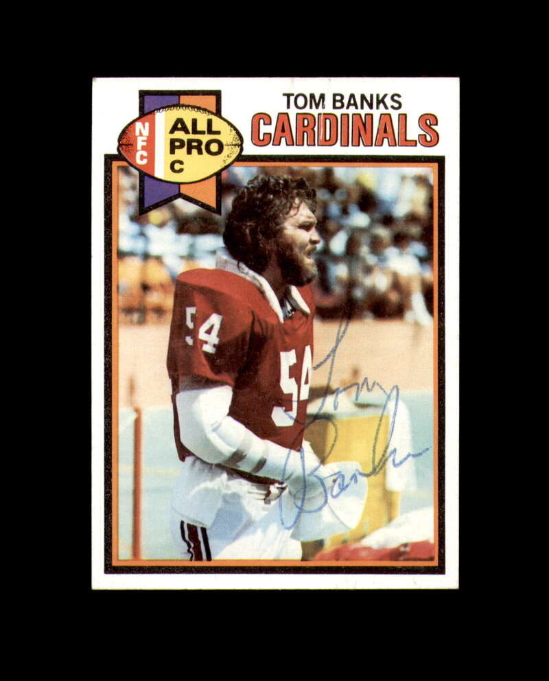 Tom Banks Hand Signed 1979 Topps St. Louis Cardinals Autograph