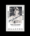 Tony Cuccinello Hand Signed 1979 Diamond Greats Boston Braves Autograph