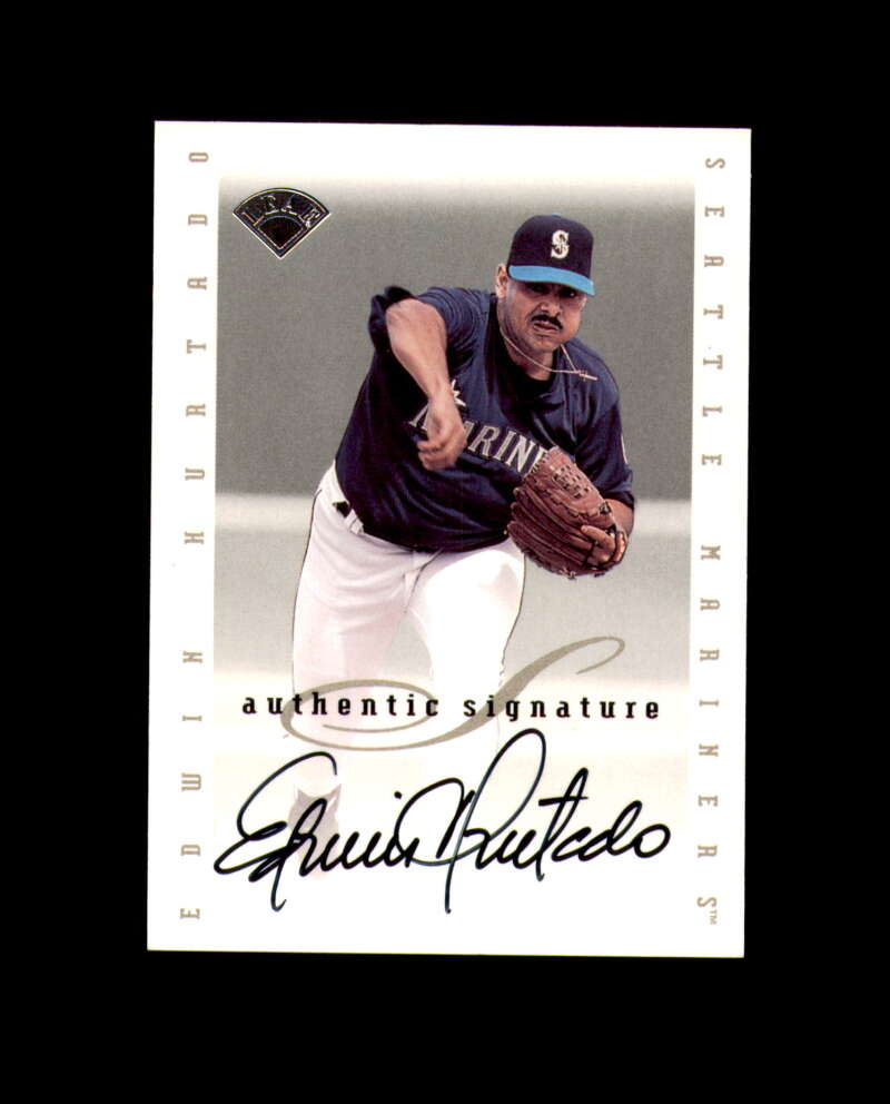 Edwin Hurtado 1996 Leaf Signature Extended  Autograph Mariners