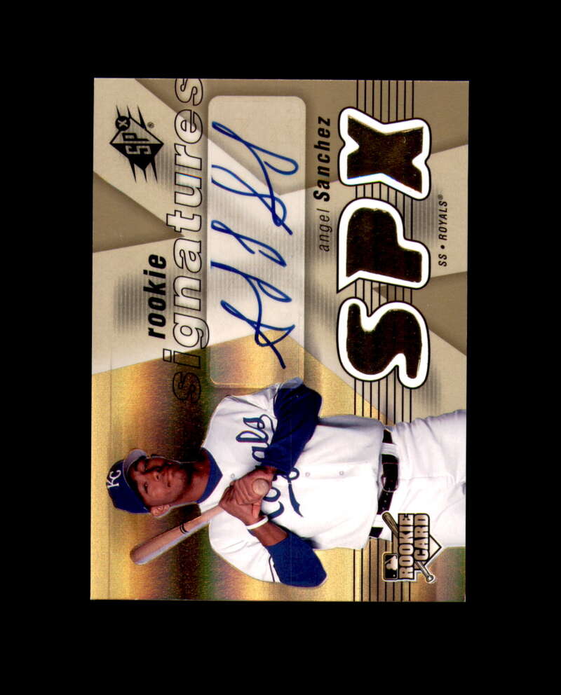 Angel Sanchez 2007 SPX Autograph Royals