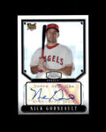 Nick Gorneault 2007 Bowman Sterling Refractors 055/199 Autograph Signed Angels