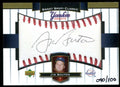 Jim Bouton 2003 Upper Deck Sweet Spot Black 090/100 Autograph Yankees