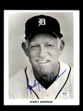 Sparky Anderson PSA DNA Coa Signed 8x10 Photo Tigers Autograph 2