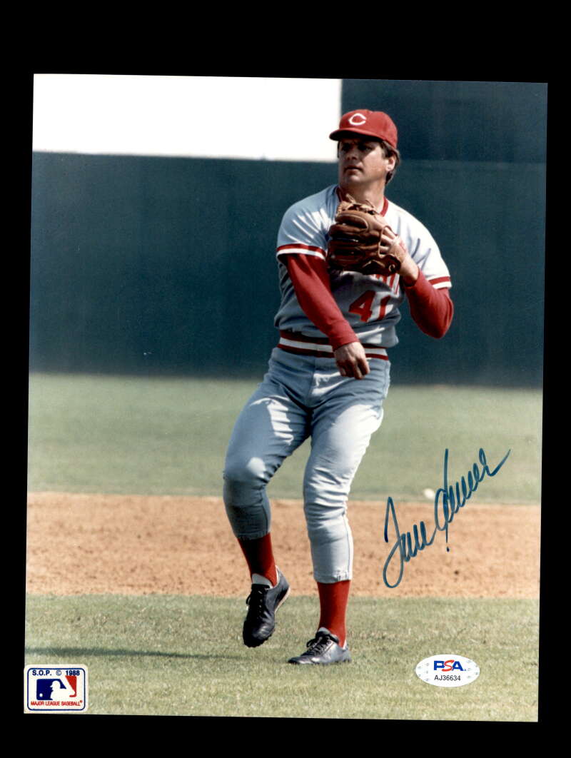 Tom Seaver PSA DNA Coa Signed 8x10 Photo Reds Autograph