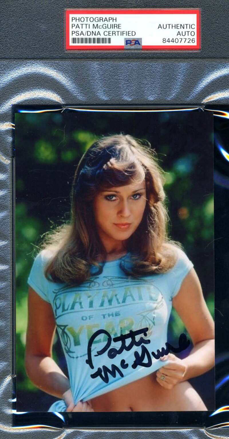 Patti McGuire PSA DNA Coa Signed Photo Autograph