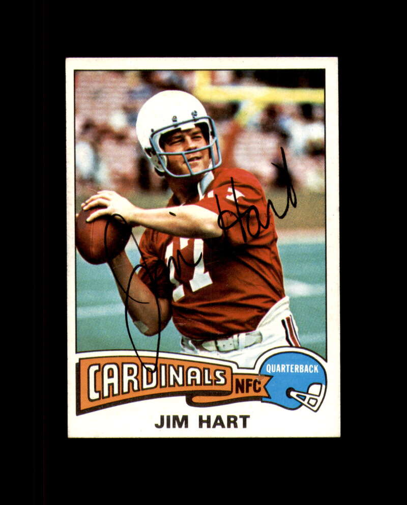 Jim Hart Hand Signed 1975 Topps St. Louis Cardinals Autograph