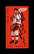 Ron Murphy Signed 1994 Parkhurst Tall Boys Detroit Red Wings Autograph