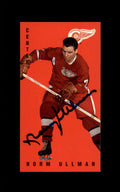 Norm Ullman Hand Signed 1994 Parkhurst Tall Boys Detroit Red Wings Autograph