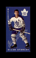 Allan Stanley Hand Signed 1994 Parkhurst Tall Boys Toronto Maple Leafs Autograph