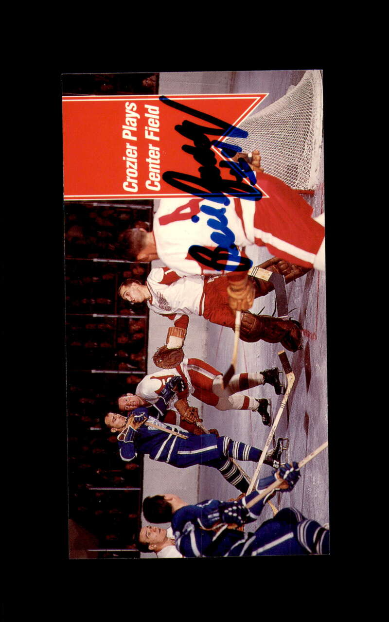 Bill Gadsby Hand Signed 1994 Parkhurst Tall Boys Detroit Red Wings Autograph