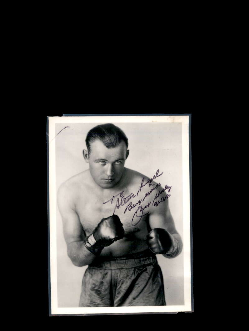 Jack Sharkey JSA Signed Coa 5x7 Autograph Photo