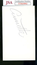 Annette Funicello JSA Coa Signed 3x5 Index Card Autograph