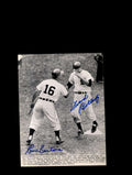 Reno Bertoia Frank Bolling Signed 1957 5x7 Detroit Tigers Original Wire Photo Autograph