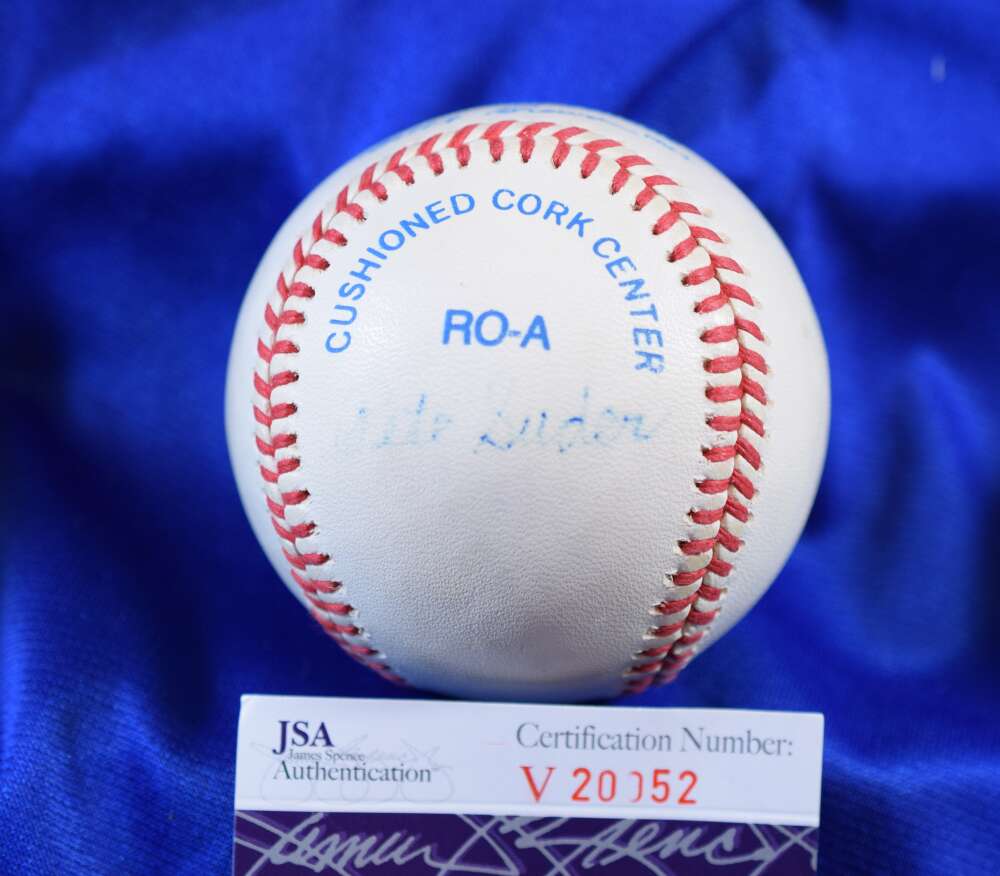 Pete Suder JSA Coa Autograph American League OAL Signed BasebaLL