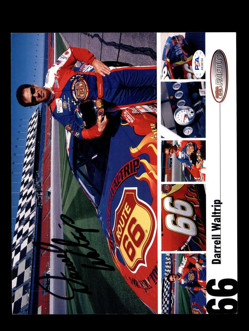 Darrell Waltrip PSA DNA Signed Coa 8x10 Autograph Photo