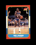 1986-87 Fleer #105 Rory Sparrow MINT New York Knicks box break