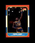 1986-87 Fleer #100 Purvis Short MINT Golden State Warriors box break 1