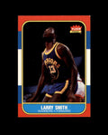 1986-87 Fleer #104 Larry Smith MINT Golden State Warriors box break 1