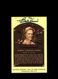 Bobby Doerr Hand Signed Gold Hall Of Fame Postcard Autographed