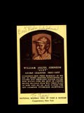 Judy Johnson Hand Signed Gold Hall Of Fame Postcard Autograph