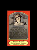 Eddie Mathews Hand Signed Dexter Press Hall Of Fame Postcard Autograph