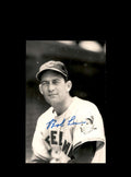 Bob Lemon Hand Signed Photo Postcard Autograph