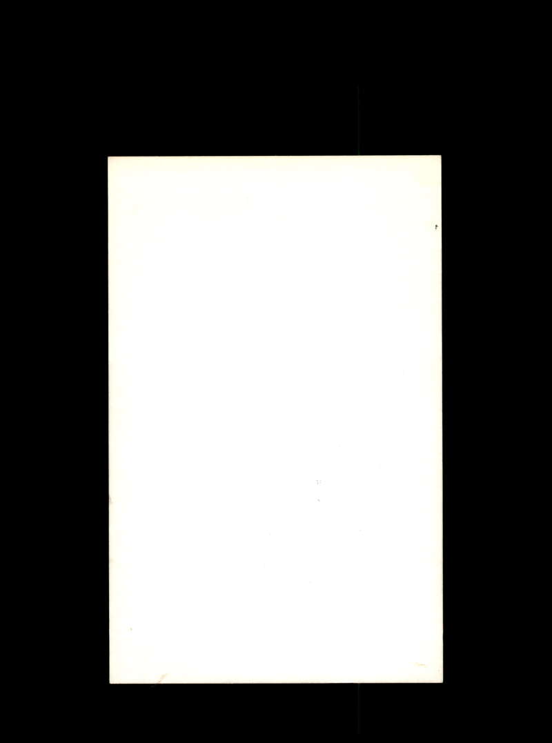 Milt Pappas Hand Signed Vintage  Chicago Cubs Postcard  Autograph