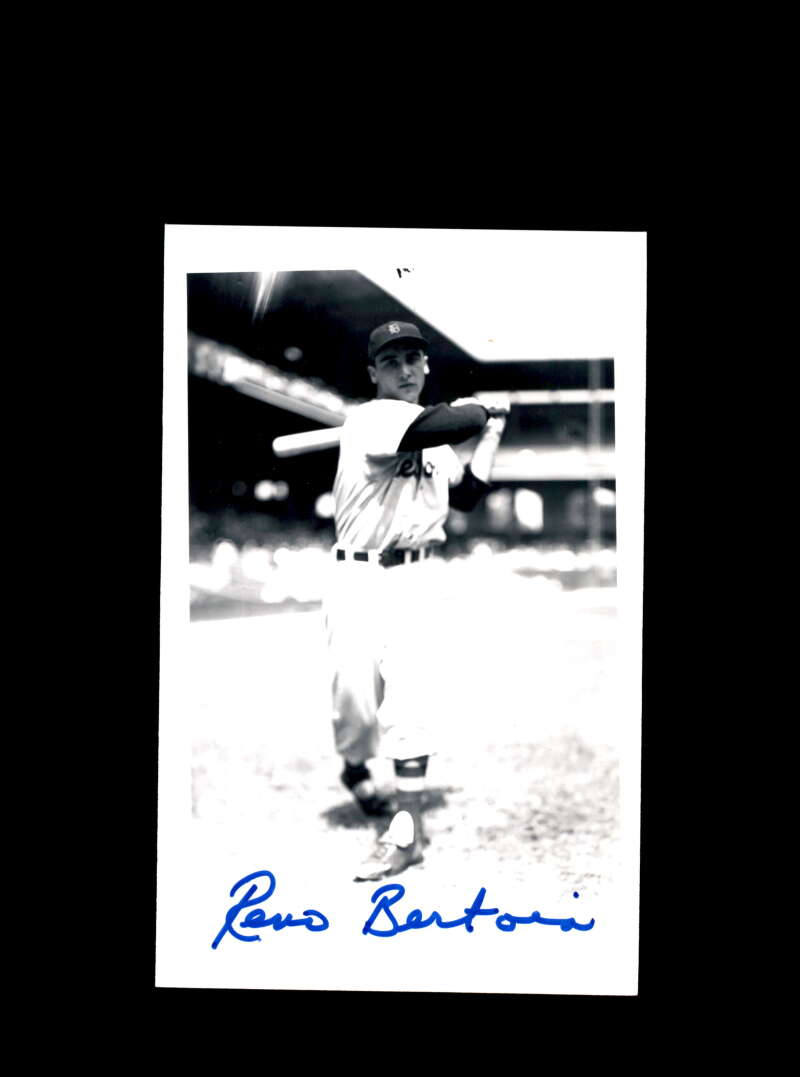 Beno Bertoia Hand Signed Vintage Detroit Tigers Photo PC Size Autographed