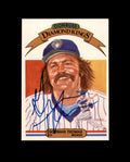 Gorman Thomas Hand Signed 1982 Diamond Kings Milwaukee Autograph