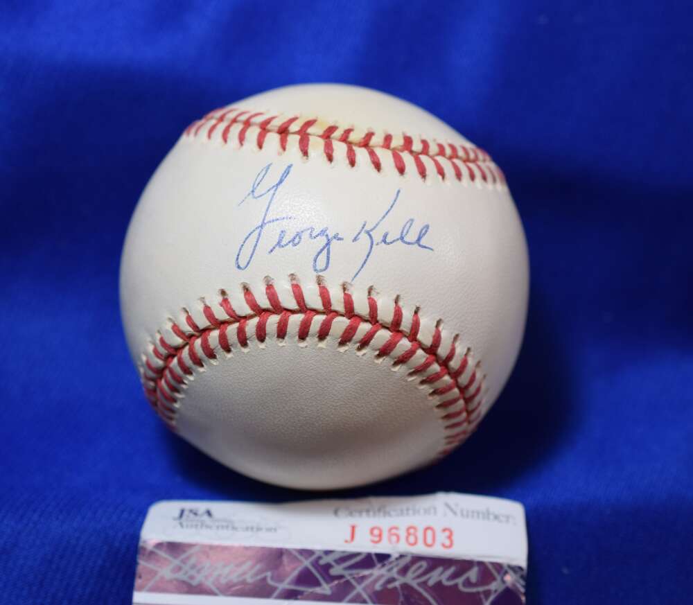 George Kell JSA Coa Autograph American League OAL Signed BasebaLL