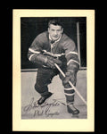 Phil Goyette Signed 1944-63 Beehive Photo 5x7 Premium Montreal Canadiens Autograph