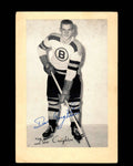 Dave Creighton Signed 1944-63 Beehive Photo 5x7 Premium Boston Briuns Autograph