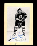 Murry Costello Signed 1944-63 Beehive Photo 5x7 Premium Boston Briuns Autograph