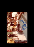 Jerry Dybzinski Signed Original 1970`s 4x5 Snaphot Photo Cleveland Indians