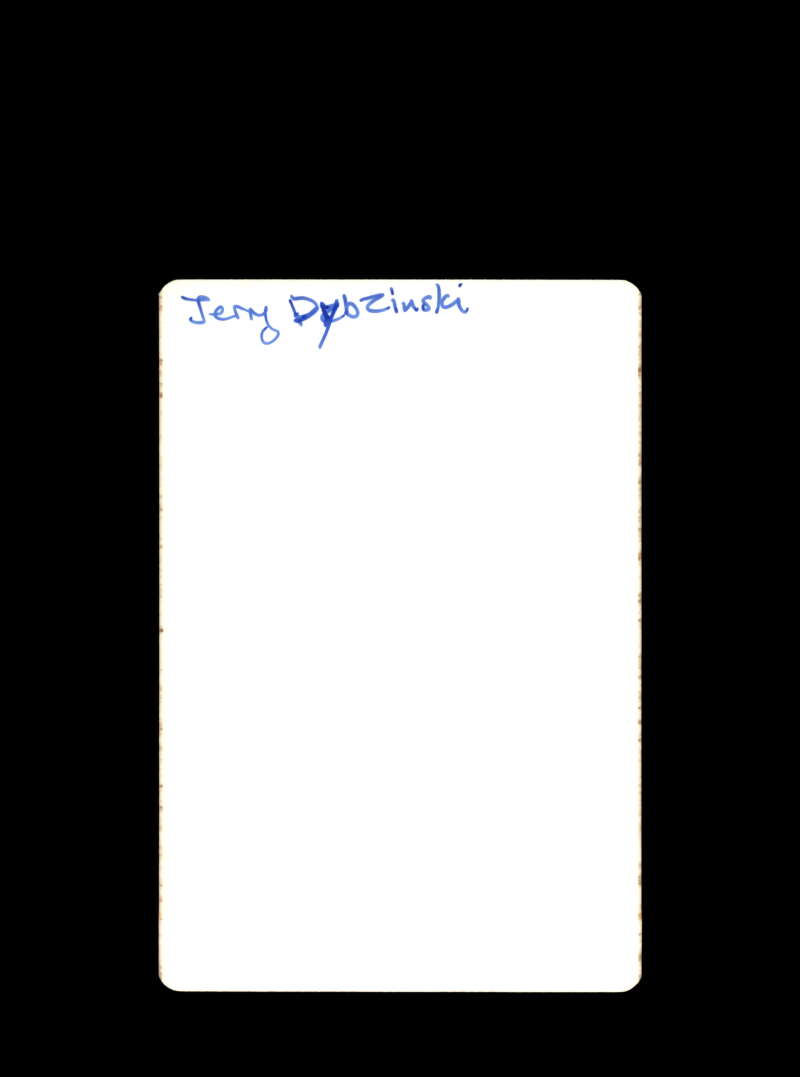 Jerry Dybzinski Signed Original 1970`s 4x5 Snaphot Photo Cleveland Indians