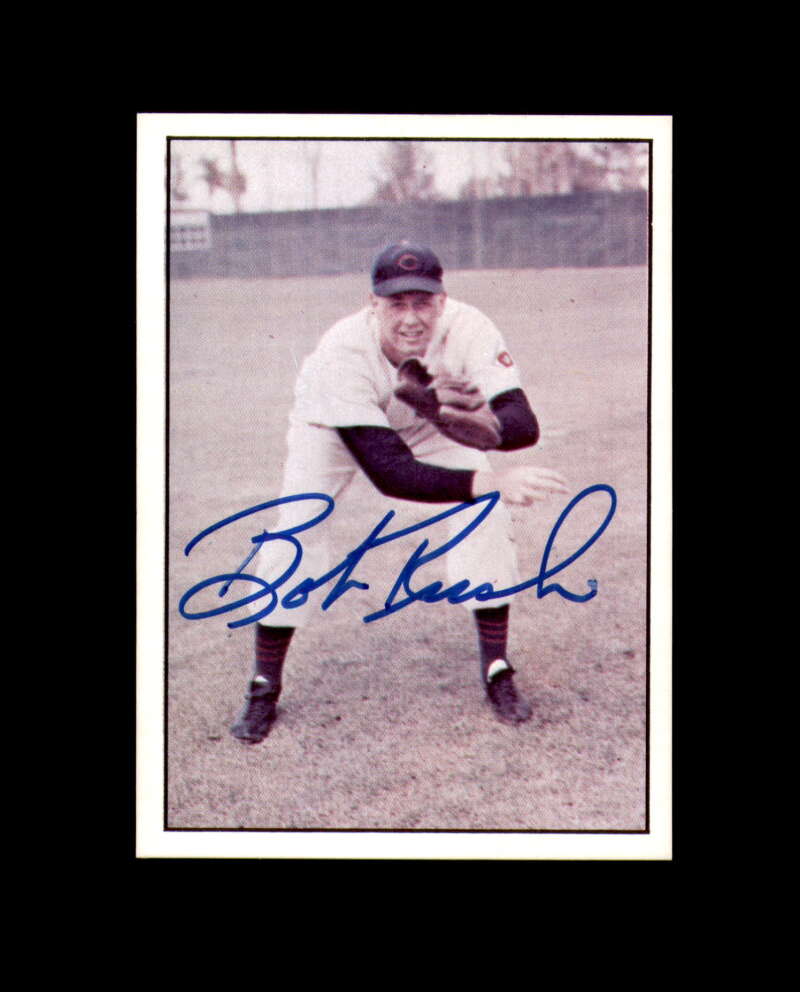 Bob Rush Signed 1979 TCMA History Series Chicago Cubs Autograph