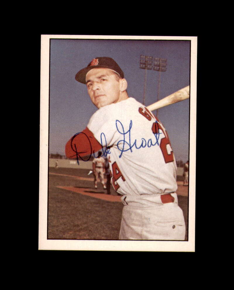 Dick Groat Signed 1978 TCMA The 60s  St. Louis Cardinals Autograph