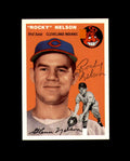 Rocky Nelson Signed 1994 1954 Topps Archives Cleveland Indians Autograph