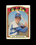 Don Kessinger Hand Signed 1972 Topps Chicago Cubs Autograph