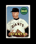 Bobby Bolin Hand Signed 1969 Topps San Francisco Giants Autographed