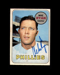 Mike Ryan Signed Rare 1969 Topps O-Pee-Chee Philadelphia Phillies Autograph