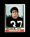 Tommy Casanova Hand Signed 1974 Topps Cincinnati Bengals Autograph