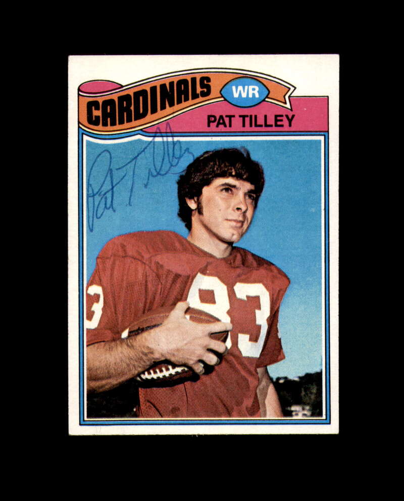 Pat Tilley Hand Signed 1977 Topps St. Louis Cardinals Autograph