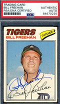 Bill Freehan PSA DNA Signed 1977 Topps Autograph