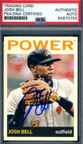 Josh Bell PSA DNA Signed 2013 Topps Rookie Autograph