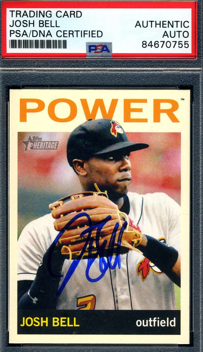 Josh Bell PSA DNA Signed 2013 Topps Rookie Autograph
