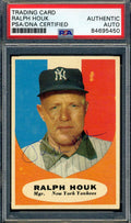 Ralph Houk PSA DNA Signed 1961 Topps Autographed